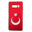 Trk Bayra Samsung Note 8 Red Silikon Kapak Zore