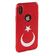 Trk Bayra Iphone X Red Silikon Kapak Zore
