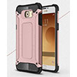Crash Samsung C5 Pro Rose Gold Silikon Kapak Zore