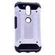 Crash Lenovo Moto G4 Plus Silver Silikon Kapak Zore