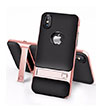 iPhone XS Rose Gold Standlı Verus Kapak Zore