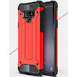 Crash Samsung Note 9 Red Silikon Kapak Zore