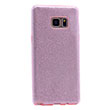 Samsung S7 Edge Pink Shining Silikon Kapak Zore