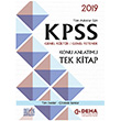 2019 KPSS Genel Yetenek Genel Kltr Konu Anlatml Tek Kitap Deha Yaynlar
