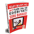 YKS AYT Türk Dili ve Edebiyatı Soru Bankası Benim Hocam Yayınları
