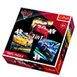 Disney Racing Legends ocuk Puzzle 3 in 1 Trefl