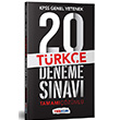 KPSS Genel Yetenek Türkçe Tamamı Çözümlü 20 Deneme Sınavı Yediiklim Yayınları