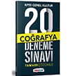 KPSS Genel Kültür Coğrafya Tamamı Çözümlü 20 Deneme Sınavı Yediiklim Yayınları