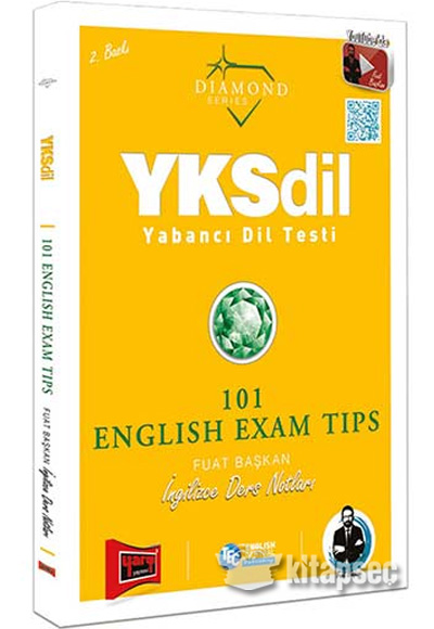 YKSDİL Yabancı Dil Testi 101 English Exam Tips Diamond Series Yargı Yayınları