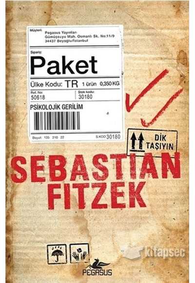 Paket Sebastian Fitzek Pegasus Yayınları