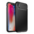 Negro Iphone XS 5.8`` Black Silikon Kapak Zore