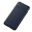 Negro Iphone XS Max 6.5`` Dark Blue Silikon Kapak Zore