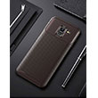 Negro Samsung J6 Dark Brown Silikon Kapak Zore