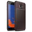 Negro Samsung J4 Dark Brown Silikon Kapak Zore