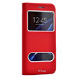 Dolce Samsung S7 Edge Red Pu Klf Zore