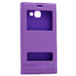 Dolce Samsung A8 Purple Pu Klf Zore