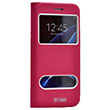 Dolce Samsung S7 Dark Pink Pu Klf Zore