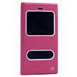 Dolce Huawei P8 Lite Dark Pink Pu Klf Zore