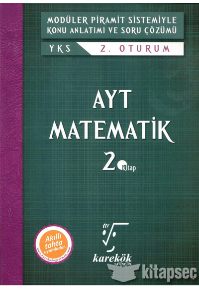 AYT Matematik MPS 2. Kitap Karekök Yayınları