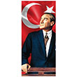 Bayrak ve Atatrk Mini Poster Blue Focus