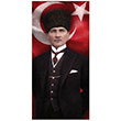 Gazi Mustafa Kemal Mini Poster Blue Focus