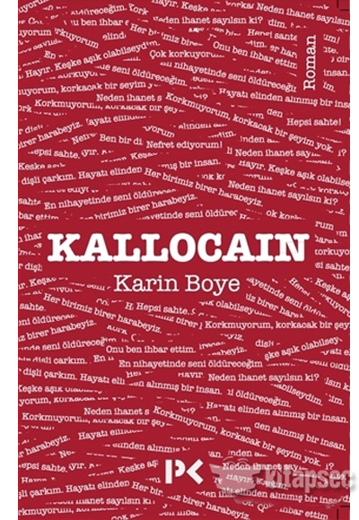Kallocaın Karin Boye Profil Kitap