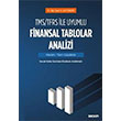 TMS TFRS ile Uyumlu Finansal Tablolar Analizi Seçkin Yayıncılık