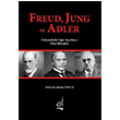 Freud Jung ve Adler Kerim Yavuz Boazii Yaynlar