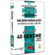 KPSS Eğitim Bilimleri Gelişim Psikolojisi Rehberlik Özel Eğitim Tamamı Çözümlü 40 Deneme Yargı Yayınları