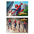 Spider Man 15 Yaprak Resim Defteri Keskin Color