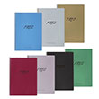 Free Platinum A4 40 Yaprak izgili PP Kapak Defter Keskin Color