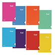 Cool izgisiz A4 60 Yaprak PP Kapak Dikili Defter Keskin Color