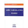 Adil Yarglanma Hakk Legal Yaynclk