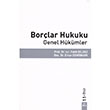 Borlar Hukuku Genel Hkmler Dora Yaynclk