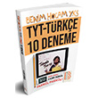 YKS TYT Türkçe 10 Deneme Benim Hocam Yayınları