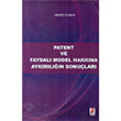 Patent ve Faydal Model Hakknda Aykrln Sonular Bilge Yaynevi