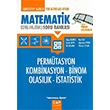 Üniversiteye Hazırlık Matematik Permütasyon Kombinasyon Binom Olasılık İstatistik Çap Yayınları