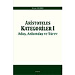 Aristoteles Kategoriler 1 Murat Kelikli Araştırma Yayınları