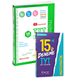 TYT 12 Adet Matematik Deneme ve Matematik 15x40 Deneme Seti Üç Dört Beş Yayınları