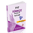 TYT Türkçe 15x40 Konsantrasyon Denemeleri Yüksek Tempo Yayınları