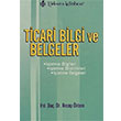 Ticari Bilgi ve Belgeler Recep Öktem Türkmen Kitabevi