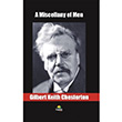 A Miscellany of Men Gilbert Keith Chesterton Tropikal Kitap