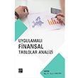 Uygulamal Finansal Tablolar Analizi Aysel Gndodu Gazi Kitabevi