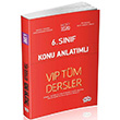 6. Sınıf Tüm Dersler VIP Konu Anlatımlı Kırmızı Kitap Editör Yayınevi