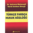 Trke Farsa Hukuk Szl Karahan Kitabevi