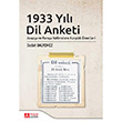 1933 Yılı Dil Anketi Pegem Yayınları
