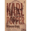Bitmeyen Aray Karl Popper Serbest Kitaplar