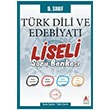 9. Sınıf Türk Dili ve Edebiyatı Liseli Soru Bankası Delta Kültür Yayınları