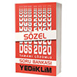 2020 DGS Sözel Bölüm Tamamı Çözümlü Soru Bankası Yediiklim Yayınları