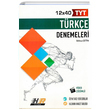 TYT Türkçe 12x40 Denemeleri Hız ve Renk Yayınları